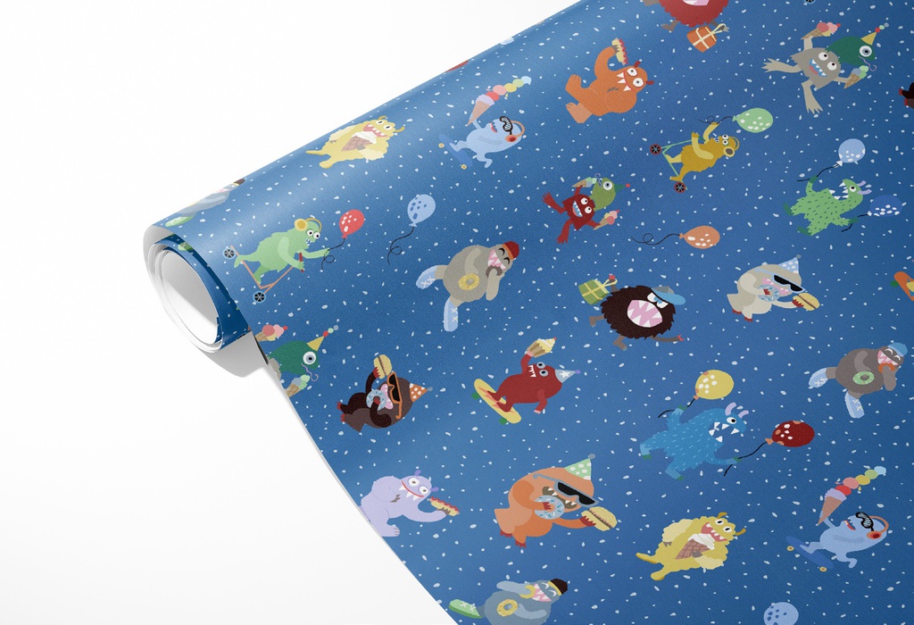 Lahjapaperi lasten KY 70x200cm 25 rll