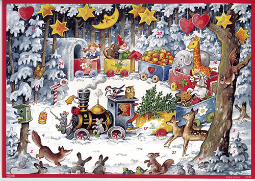 Joulukalenteri A4