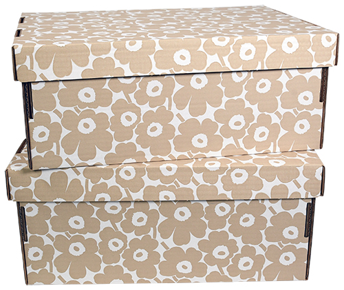 Kotilaatikko Unikko beige