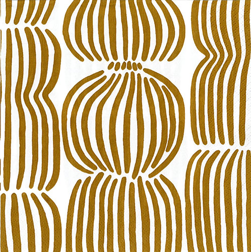 Servetti 25cm Pentik Vilja ruskea