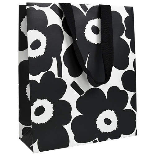 Lahjakassi M/E Marimekko Unikko musta
