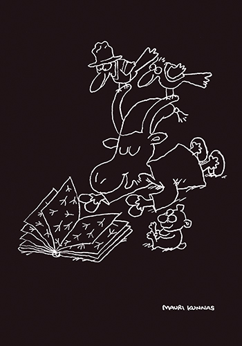 Vihko A5 Mauri Kunnas Hakkarainen BW