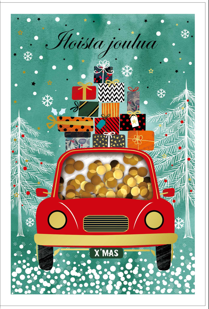 2-os joulukortti confetti