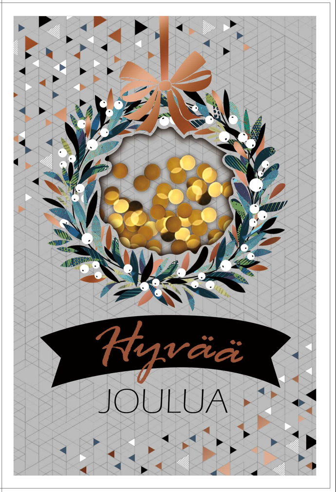 2-os joulukortti confetti