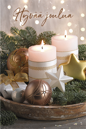 2-os joulupakettikortti valokuvattu