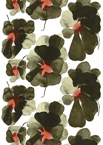 1-os Marimekko Valssi vihreä