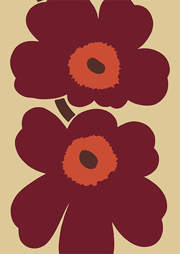 1-os Marimekko Unikko terra