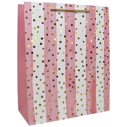 Lahjakassi L/E pinkki raita