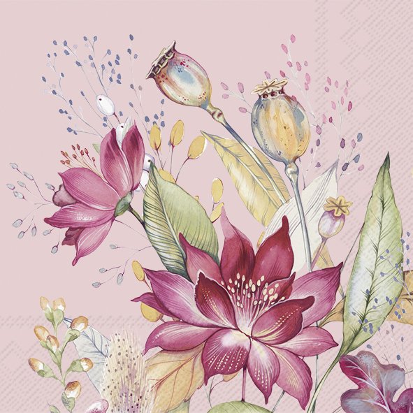 AUTUMN MEADOW pink 25cm