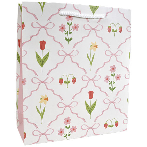 Lahjakassi M/D kukat ja rusetit