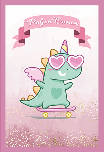 2-os onnittelu tyttö