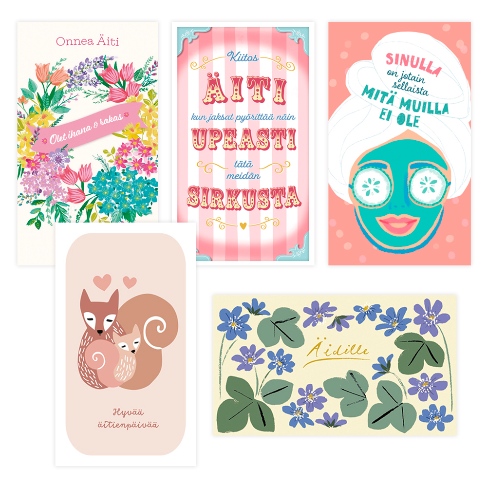 P Äitienpäivälajitelma 26 20 kpl