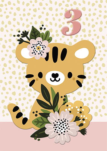 1-os vuosikortti 3v tyttö