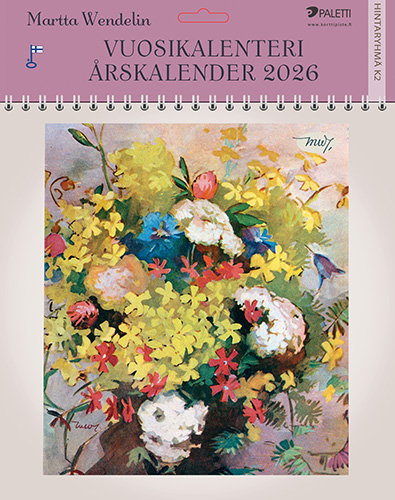 Seinäkalenteri 2027 Martta Wendelin 22x22 cm