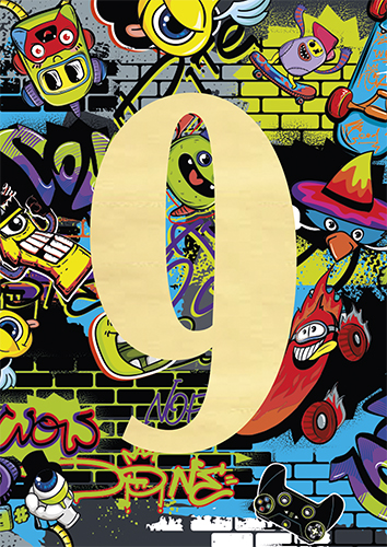 1-os vuosikortti 9v poika