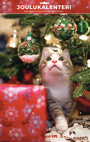 Joulukalenteri 24x31 cm H16
