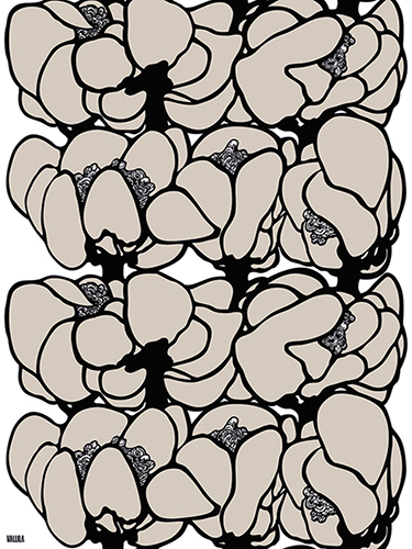 Juliste 60x80cm Vallila Makeba beige