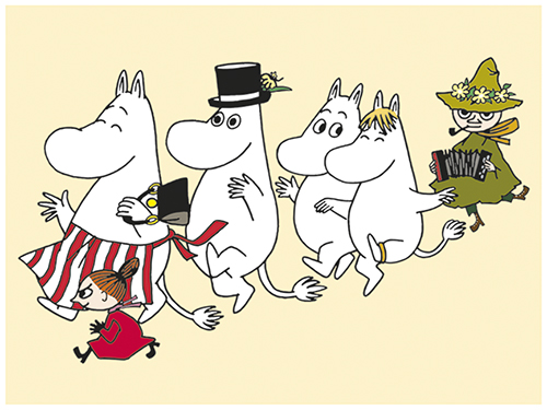 Juliste 60x80cm Muumi