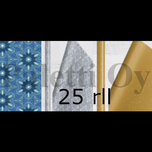 Joulupaperi KY 70 x 150 cm 25 rll