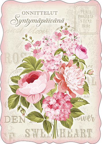 1-os onnittelu nostalginen