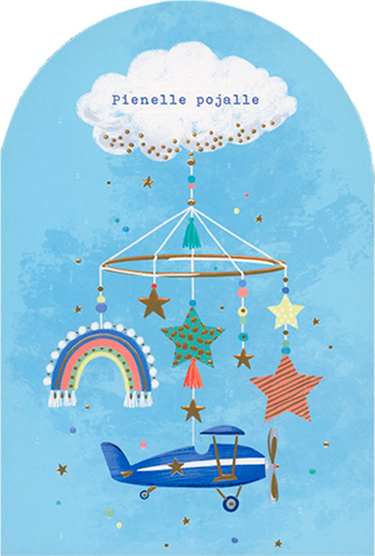 2-os vauvakortti poika