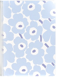 [12156] Kierrevihko A4/40L Marimekko Unikko vaaleansininen