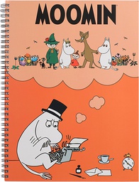 [203634] Wire-O notebook A4 Moominpappas thoughts