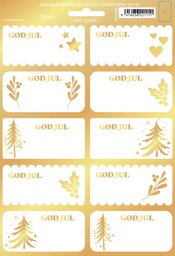 [1327624] Pakettitarra R joulu 2 arkkia kulta