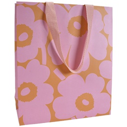 [6611340] Lahjakassi M/E Marimekko Unikko pinkki-oranssi