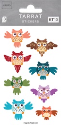 [351261] Sticker KT10 owls