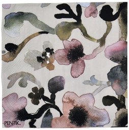 [1SER10285B1] Servetti 33cm Pentik Ruusumalva vaaleanpunainen