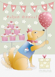 [4730364] 1-os onnittelu tyttö Katri Kuusela