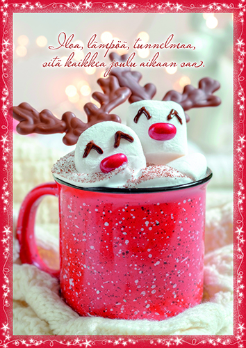 1-os joulukortti pienkauppavalikoima