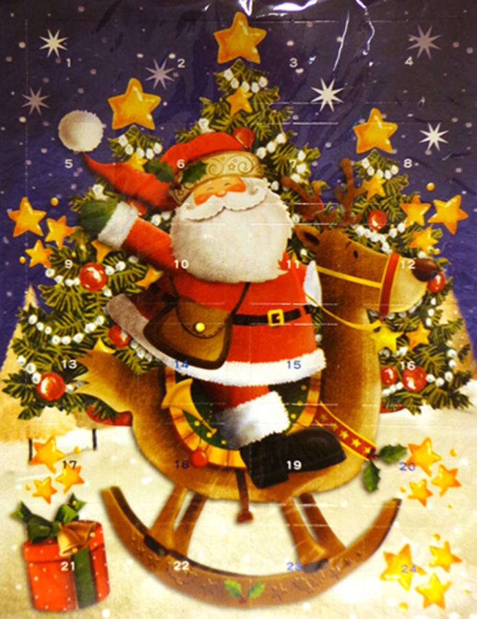 Joulukalenteri 245 x 310 mm