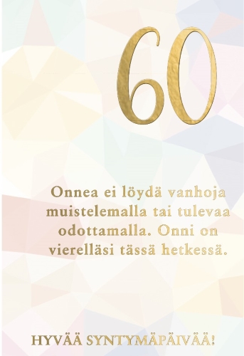 2-os vuosikortti 60v