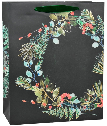 Joulukassi L/F Hallmark Kranssi tumma