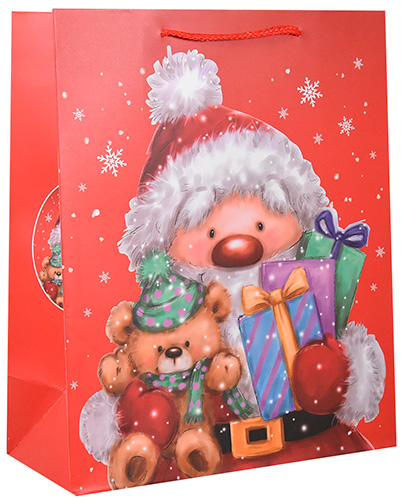 Joulukassi L/D pukki ja nalle