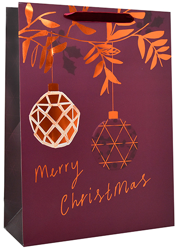 Joulukassi XL/G violetti