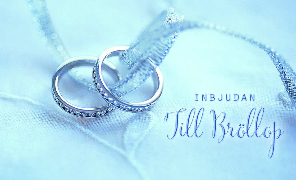 Kutsu hääjuhlaan Ruotsi