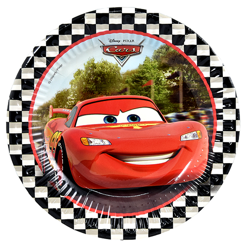 Lautanen 20cm Cars F 8 kpl KSM