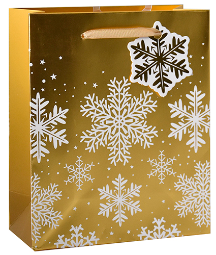 Joulukassi M/E lumihiutale kultainen