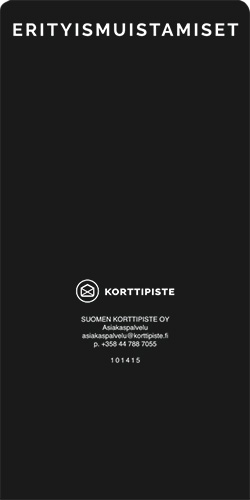 1-lok riviopaste Erityismuistamiset FI
