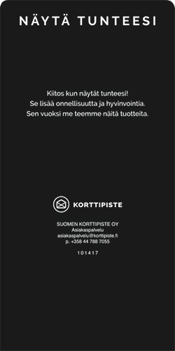 1-lok riviopaste Näytä tunteesi FI
