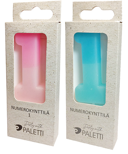 Numerokynttilä 1