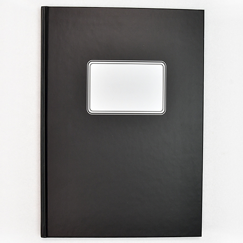 Konttorikirja A4/192 musta