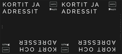 Hyrrähattu Kortit-Adressit-Kort-Adresser