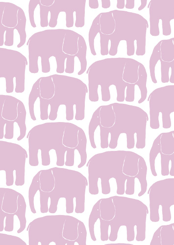 1-os kortti Finlayson Elefantti v-punainen