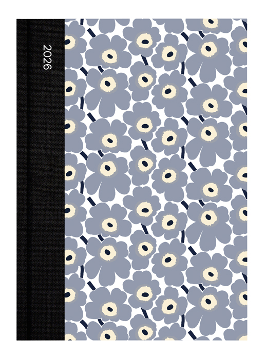 Vuosikalenterikirja 2026 Marimekko A5 Mini Unikko