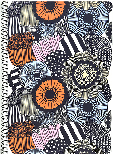 Kierrevihko A5/40L Marimekko Siirtolapuutarha monivärinen