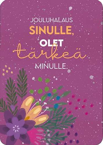 1-os joulu Hidasta Elämää